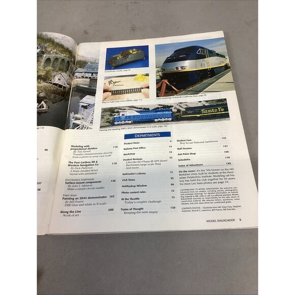 Railroad Model Craftsman (1983) & Model Railroader (1997) Magazines - Picture 10 of 14